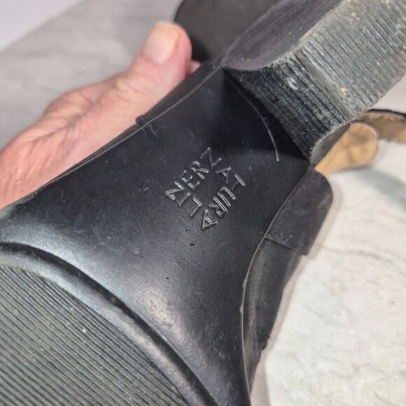 Black Naturalizer Heeled Dress Shoes Size 7.5 - Picture 11 of 11